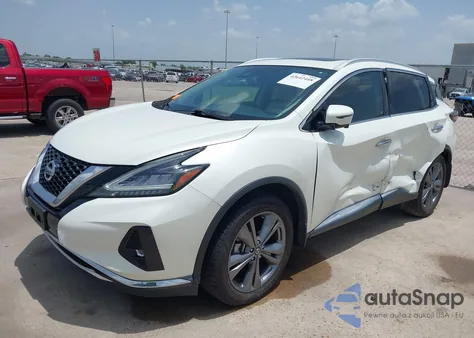 2021 Nissan Murano Platinum Fwd from USA, damaged, VIN 5N1AZ2DJ9MC112434